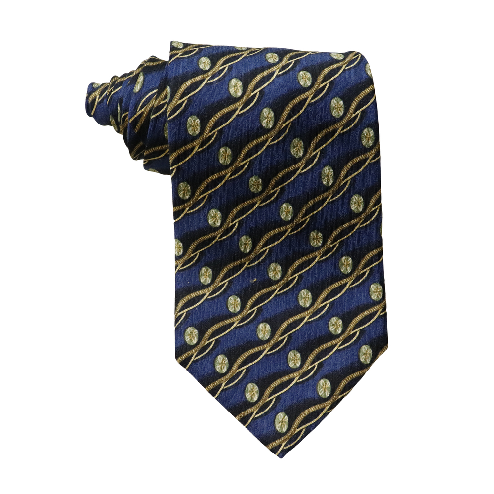 Vintage Christian Dior Rope Stripe Tie Size One Size